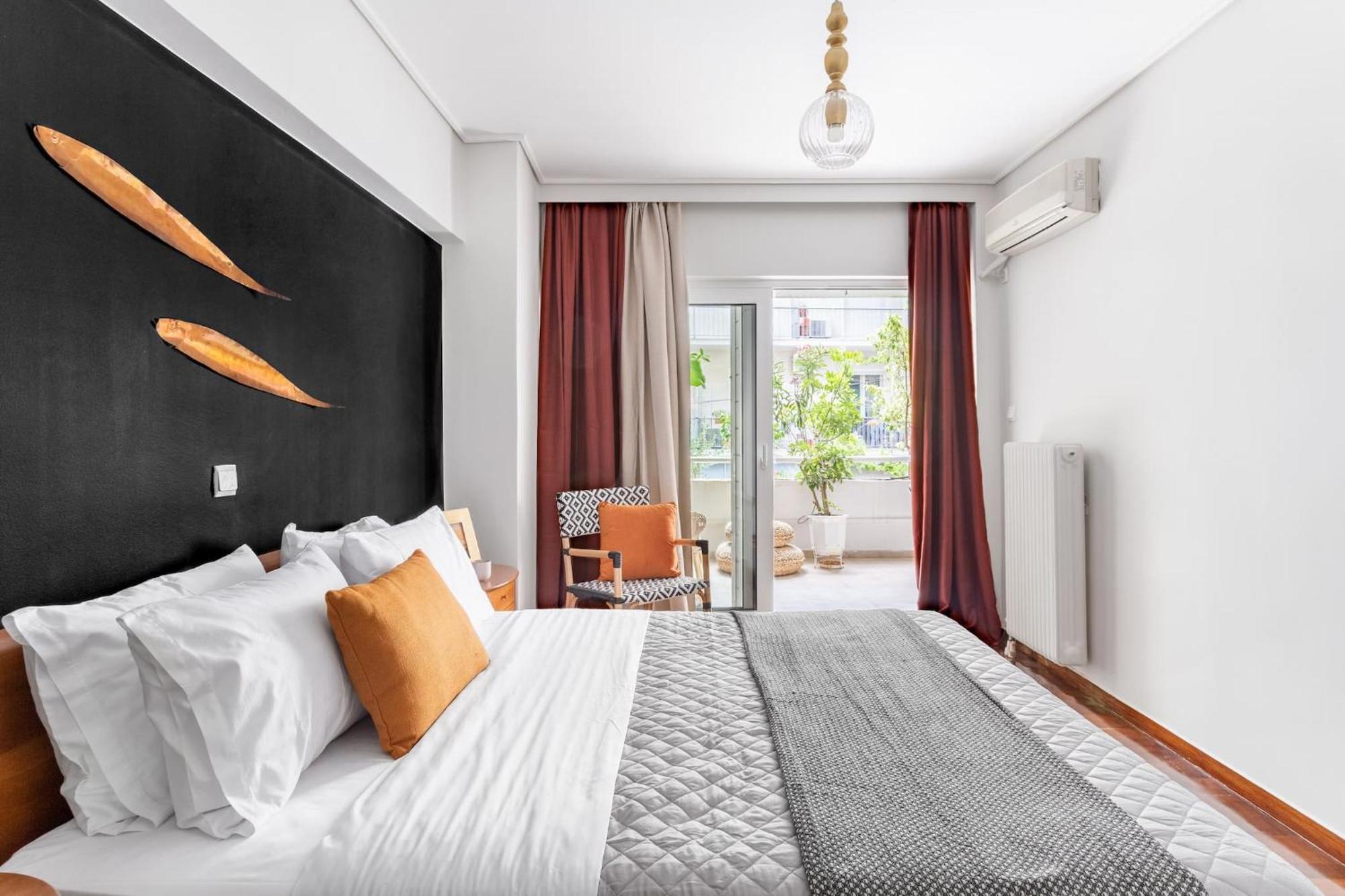 Fresh Detailed Stylish Apartment At Acropolis Athens Exterior photo